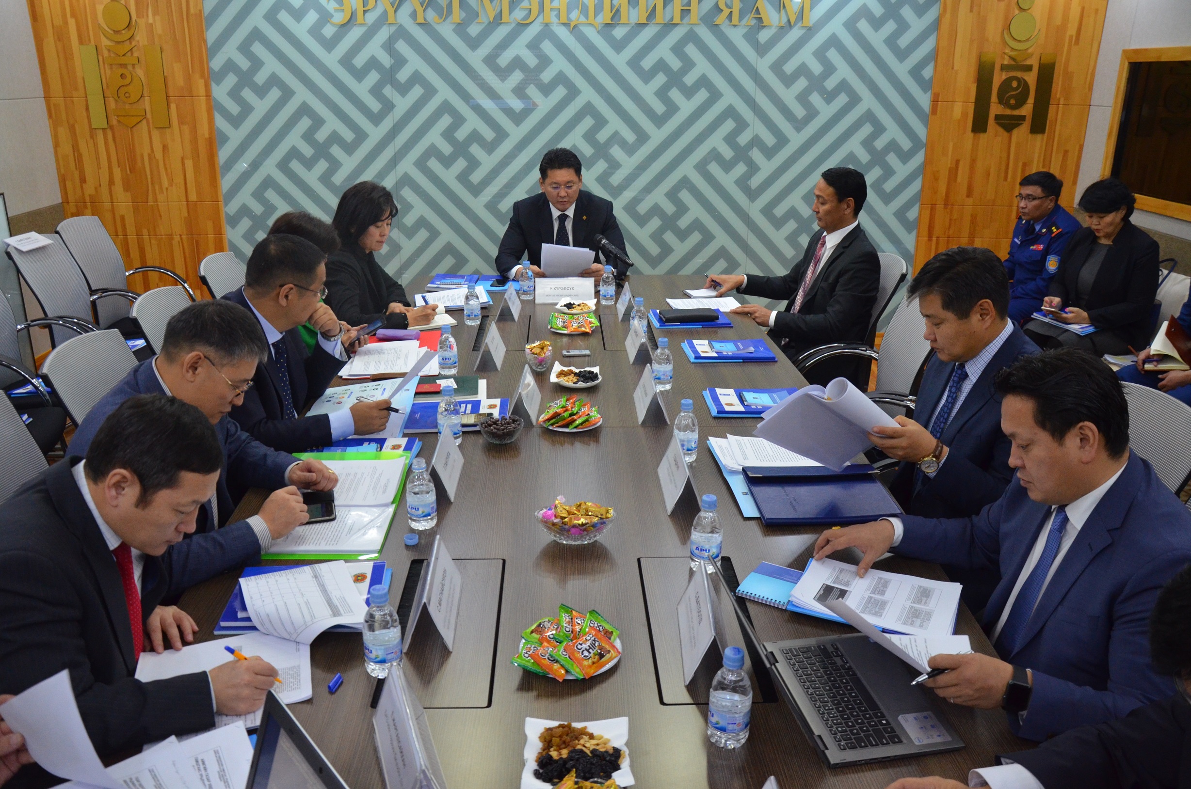 Газар хөдлөлтийн гамшгаас урьдчилан сэргийлэх зөвлөлийн хуралдаан боллоо