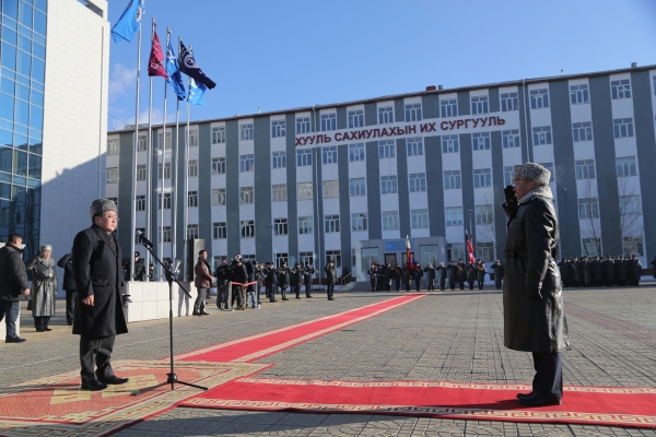 Монгол Улсын Ерөнхийлөгч Ц.Элбэгдорж ХСИС-д зочилж хүндэтгэлийн лекц уншив