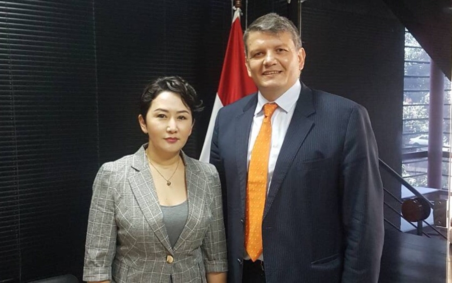 Гадаад харилцааны дэд сайд Б.Батцэцэг Парагвай Улсад айлчилж байна