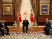 М.Энхболд БНТУ-ын Ерөнхийлөгч Режеп Тайип Эрдоанд бараалхлаа enhbold