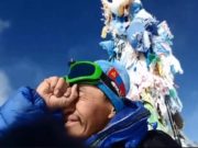 Дугуйчин Ч.Мөнгөндалай Саяаны нурууны ноён оргилд гарчээ Мөнгөндалай