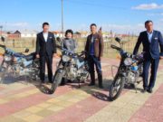 “Баг төсөл”-өөр Засаг дарга нар МОТОЦИКЛЬ-той болжээ bagiin zasag darga_mototsikli