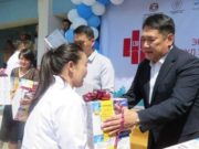 ӨЭМ-ийн төвүүдэд цусны даралт хэмжих аппарат өглөө Suhbaatar-duureg-orhiin-eruul-mendiin-tow