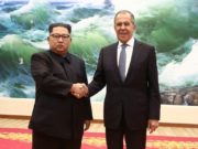 ОХУ-ын Гадаад харилцааны сайд Сергей Лавров Ким Чен Унтай уулзав lim chen un_sergei lawrow