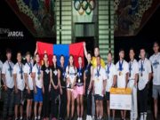 Бодибилдинг фитнессийн тамирчид 11 медальтай ирлээ mongol ulsiin_tamirchid