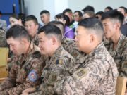 Цэргийн алба хаагчдад “ГЭР БҮЛИЙН ҮНЭ ЦЭНЭ” сэдвээр хийлээ eyger-eh-oron-2018