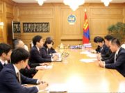 Япон Улсын Элчин сайд Такаока Масато ерөнхий сайд У.Хүрэлсүхд бараалхлаа japan-elchin-said