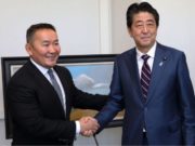 Япон Улсын Ерөнхий сайд Х.Баттулгад бараалхлаа Shinzo_Abe