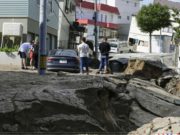 Японд газар хөдлөлтийн улмаас 20 гаруй хүн сураггүй болжээ! gazar-hodlolt