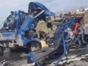 Дүнжингаравын урд замд ноцтой осол гарч, нэг хүний амь хохиров! zamiin-osol