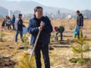 Г.Занданшатар Үндэсний цэцэрлэгт хүрээлэнд МОД тарилаа zandanshatar