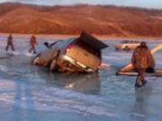 Мөс бэхжиж амжаагүй учир цөмрөх аюулаас сэрэмжил! mos-tsomroh