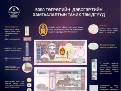 Таван мянгатын дэвсгэртийн нууцлалыг сайжруулж, шинээр хэвлэв 5 myangatiin-dewsgert