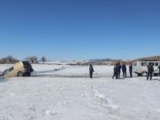 БУЛГАН: Орхон голд машин цөмөрчээ! orhon-gol