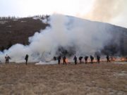 Дорноговь аймагт хээрийн түймэр гарчээ! heeriin-tuimer