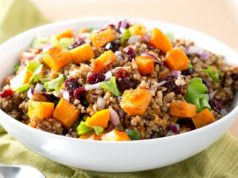 АМТАТ ЖОР: Гурвалжин будааны тэжээллэг салат bor-budaanii-salat