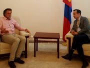 Сайд Д.Цогтбаатар Шинэ Зеландын кино найруулагч Тим Коддингтонтой уулзав kino-nairuulagch