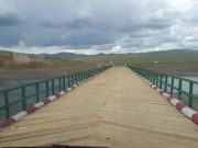 Түр ашиглах модон гүүрийн засварын ажил дууслаа orhon-gol