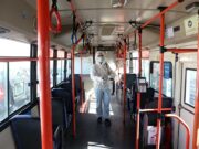 Нийтийн тээвэрт гадна, дотор угаалга, цэвэрлэгээ, халдваргүйтгэл хийв bus-ugaalga-tsewerlegee-02