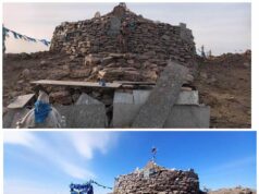 ХЭНТИЙ. Хайрханы тахилын ширээг засварлаж, ойр орчимд цэвэрлэгээ хийв hairhan